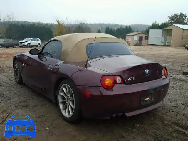 2003 BMW Z4 2.5 4USBT33423LR62331 image 2