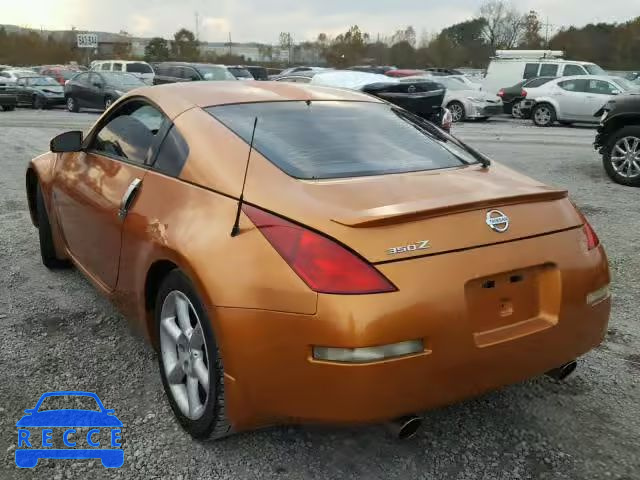 2003 NISSAN 350Z COUPE JN1AZ34D43T104070 image 2