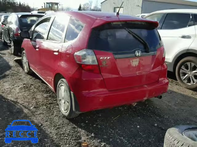 2009 HONDA FIT LX JHMGE87599S800909 image 2