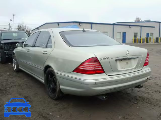 2003 MERCEDES-BENZ S 430 WDBNG70J63A360700 image 2