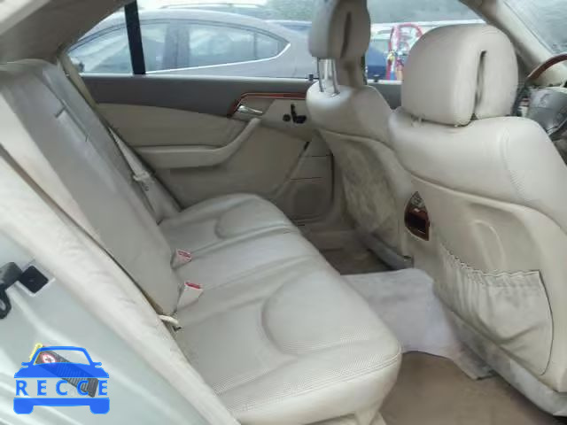 2003 MERCEDES-BENZ S 430 WDBNG70J63A360700 image 5