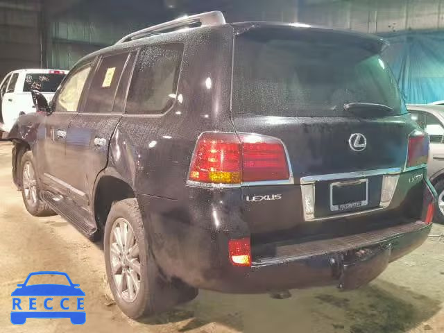 2009 LEXUS LX 570 JTJHY00W794032639 image 2