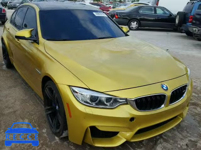 2015 BMW M3 WBS3C9C54FP805119 image 0