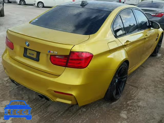 2015 BMW M3 WBS3C9C54FP805119 зображення 3
