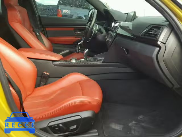 2015 BMW M3 WBS3C9C54FP805119 зображення 4