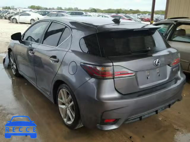 2015 LEXUS CT 200 JTHKD5BH6F2215391 image 2