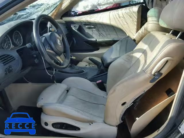 2005 BMW 645 CI AUT WBAEH73465B215946 image 4