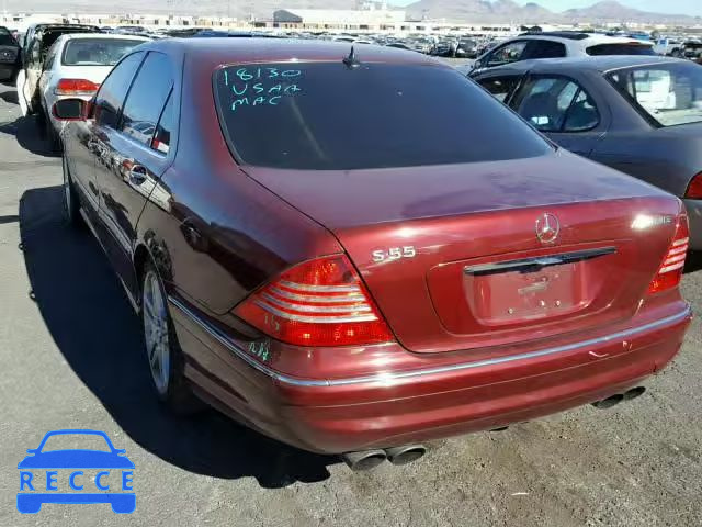 2003 MERCEDES-BENZ S 55 AMG WDBNG74J03A340548 Bild 2