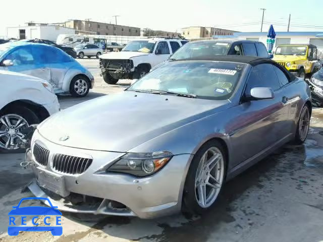 2005 BMW 645 CI AUT WBAEK73485B260825 зображення 1