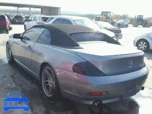 2005 BMW 645 CI AUT WBAEK73485B260825 зображення 2