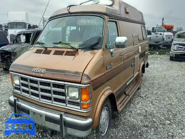 1989 DODGE RAM VAN B2 2B7HB21Y5KK344423 image 1