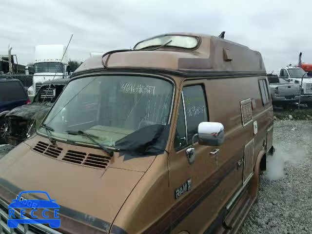 1989 DODGE RAM VAN B2 2B7HB21Y5KK344423 зображення 8