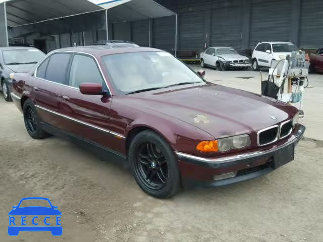 2000 BMW 740 I AUTO WBAGG834XYDN76400 image 0