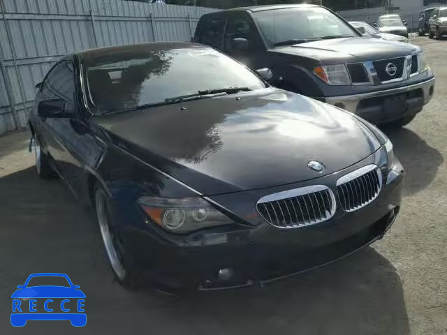 2004 BMW 645 CI AUT WBAEH73454B189547 зображення 0