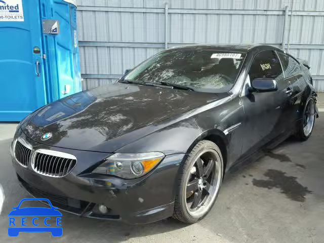 2004 BMW 645 CI AUT WBAEH73454B189547 зображення 1