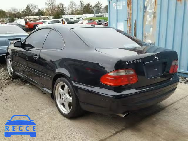 2002 MERCEDES-BENZ CLK 430 WDBLJ70G12T103038 image 2