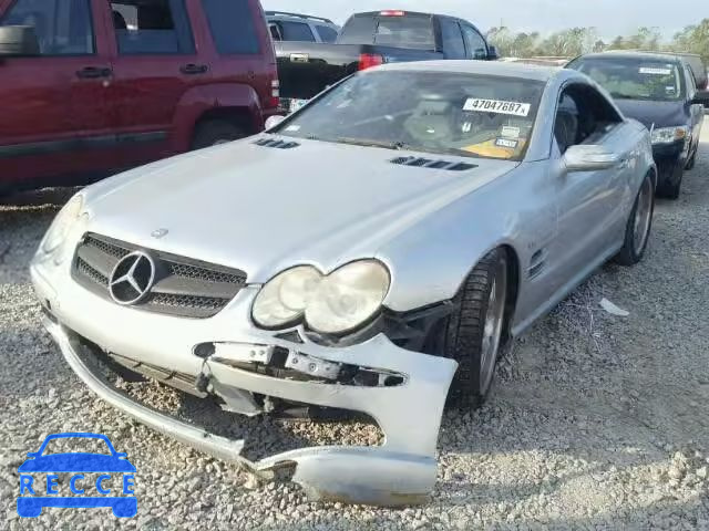 2005 MERCEDES-BENZ SL 55 AMG WDBSK74F55F097449 зображення 1