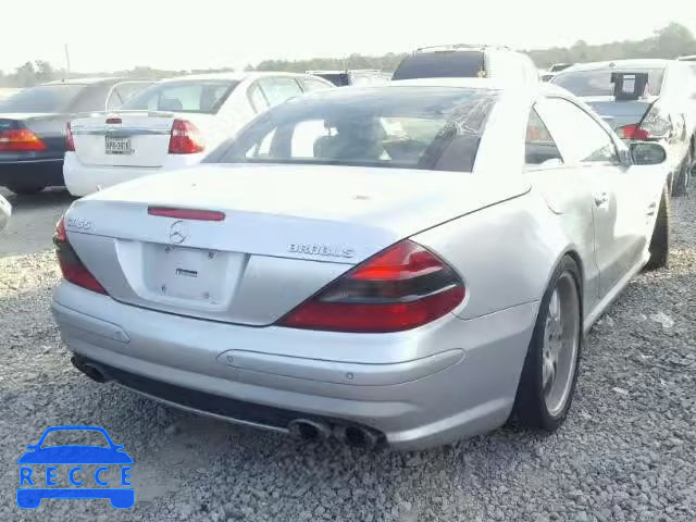 2005 MERCEDES-BENZ SL 55 AMG WDBSK74F55F097449 зображення 3