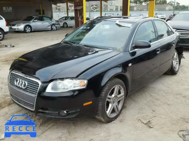 2007 AUDI A4 2 WAUAF78EX7A224129 image 1