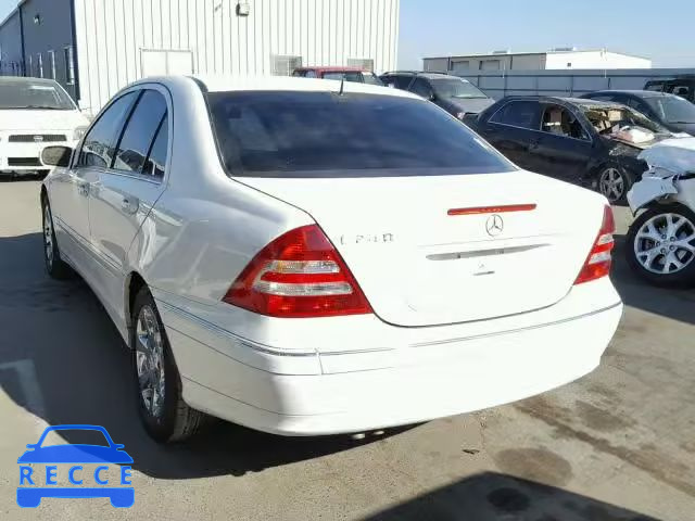 2005 MERCEDES-BENZ C 240 WDBRF61J05A679557 image 2