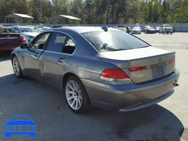 2004 BMW 745 I WBAGL63434DP68493 зображення 2