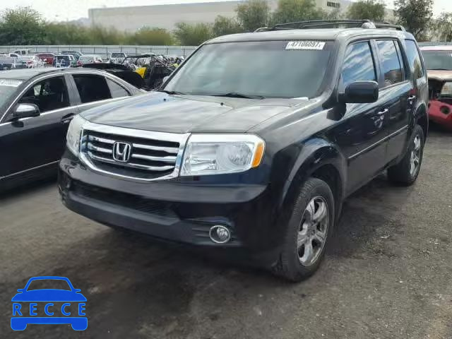 2012 HONDA PILOT EXLN 5FNYF3H74CB021587 image 1