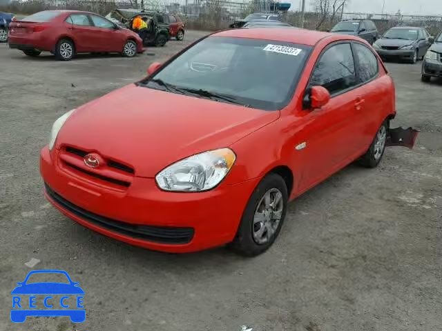 2007 HYUNDAI ACCENT BAS KMHCN35C77U008789 image 1