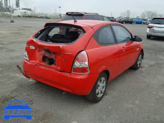 2007 HYUNDAI ACCENT BAS KMHCN35C77U008789 image 3