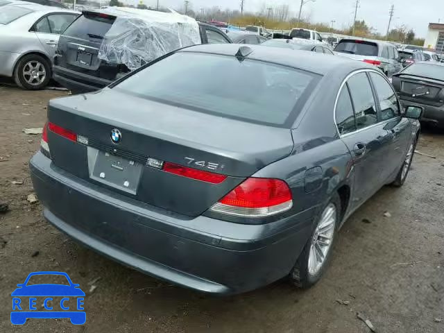 2004 BMW 745 I WBAGL63474DP70683 зображення 3