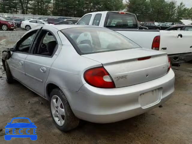 2000 DODGE NEON BASE 1B3ES46C7YD792520 image 2