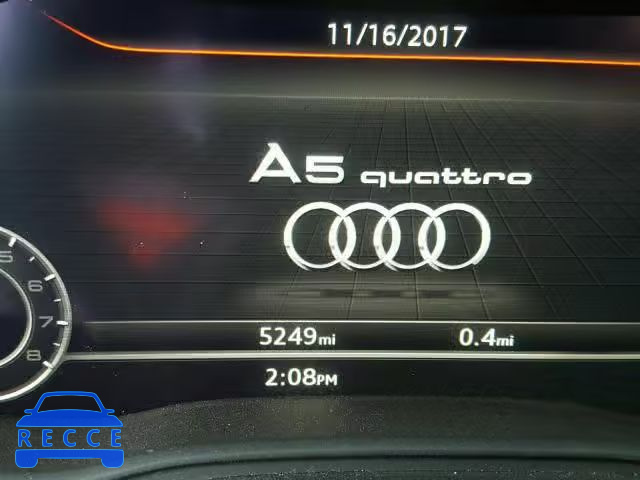 2018 AUDI A5 PREMIUM WAUENCF59JA004102 Bild 7