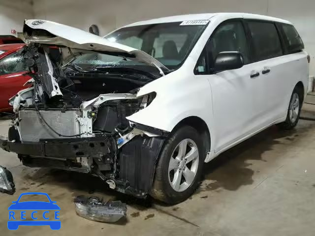 2015 TOYOTA SIENNA BAS 5TDZK3DC3FS542156 image 1