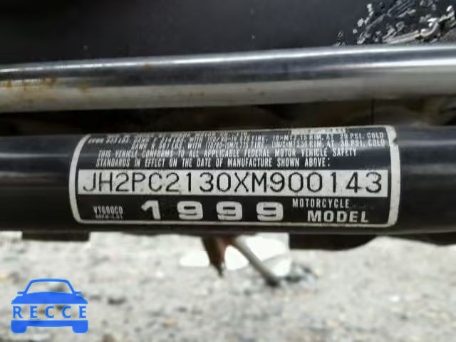 1999 HONDA VT600 CD JH2PC2130XM900143 image 9