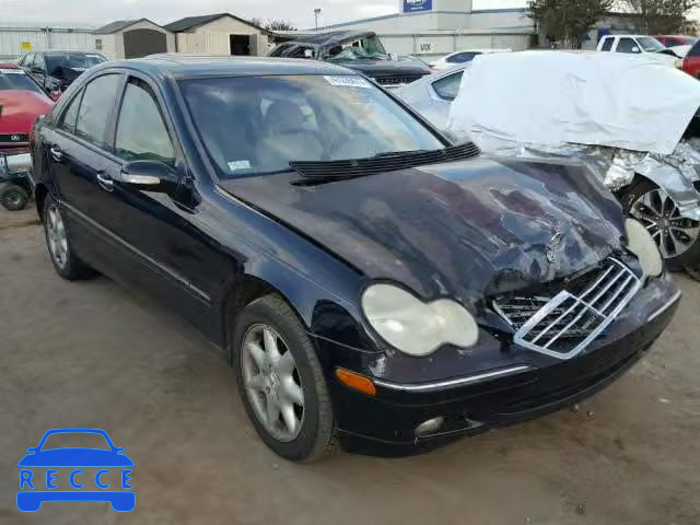 2004 MERCEDES-BENZ C 240 WDBRF61J94F480962 image 0