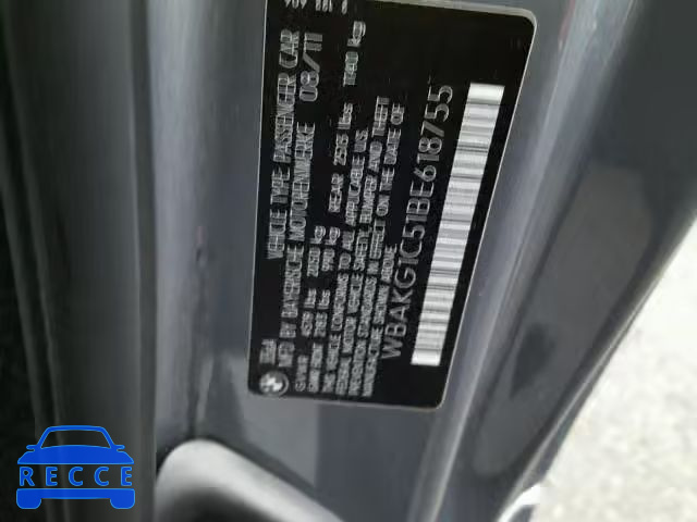 2011 BMW 335 IS WBAKG1C51BE618755 image 9