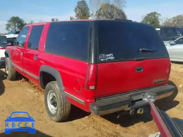 1999 CHEVROLET SUBURBAN K 1GNGK26R3XJ511188 зображення 2