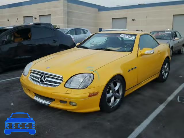 2001 MERCEDES-BENZ SLK 320 WDBKK65F71F169531 зображення 1