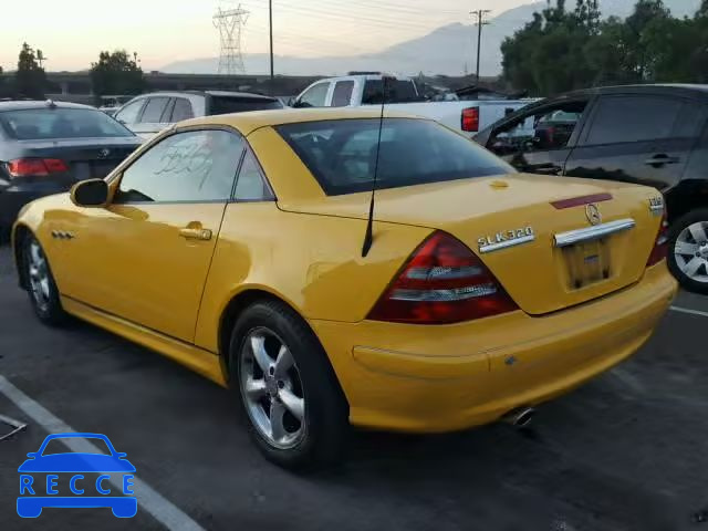 2001 MERCEDES-BENZ SLK 320 WDBKK65F71F169531 image 2