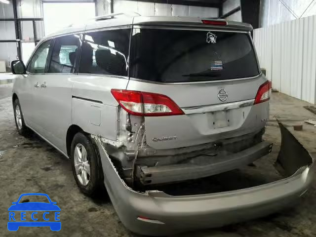 2014 NISSAN QUEST S JN8AE2KP2E9106064 зображення 2