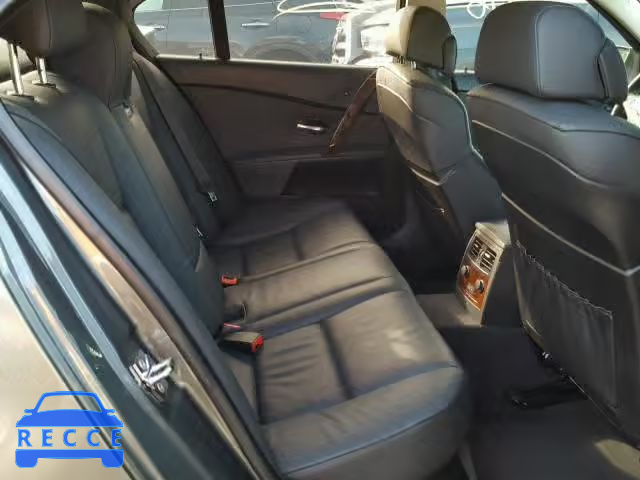 2007 BMW 530 I WBANE73547CM58332 зображення 5