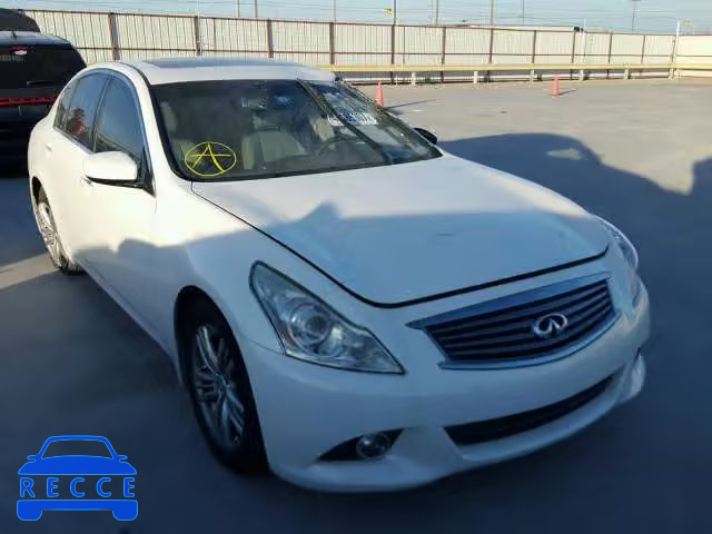 2010 INFINITI G37 BASE JN1CV6AP7AM402026 image 0