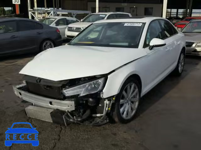 2017 AUDI A4 PREMIUM WAUGNAF44HN022885 image 1