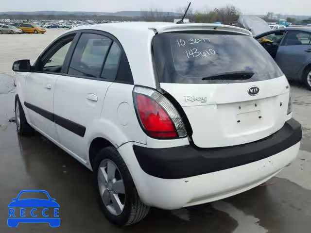 2007 KIA RIO 5 SX KNADE163X76197421 image 2