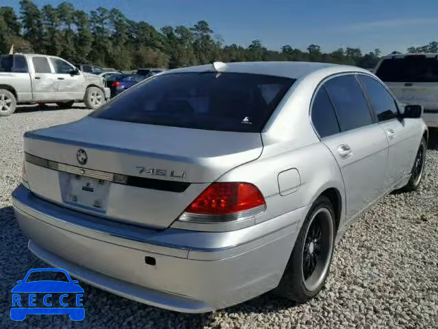 2003 BMW 745 LI WBAGN63443DS44150 image 3