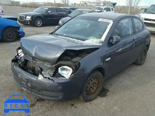 2008 HYUNDAI ACCENT BAS KMHCN35CX8U079700 image 1