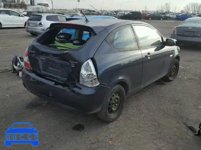 2008 HYUNDAI ACCENT BAS KMHCN35CX8U079700 зображення 3