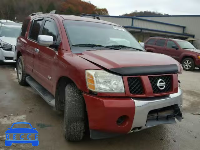 2006 NISSAN ARMADA SE 5N1AA08B26N713402 зображення 0