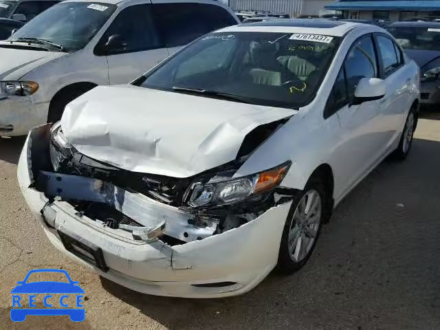 2012 HONDA CIVIC EXL 19XFB2F99CE048520 image 1