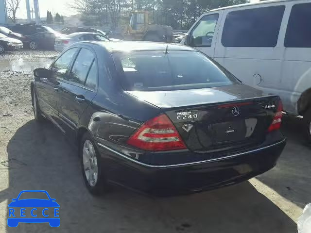 2005 MERCEDES-BENZ C 240 4MAT WDBRF81J15F647859 зображення 2