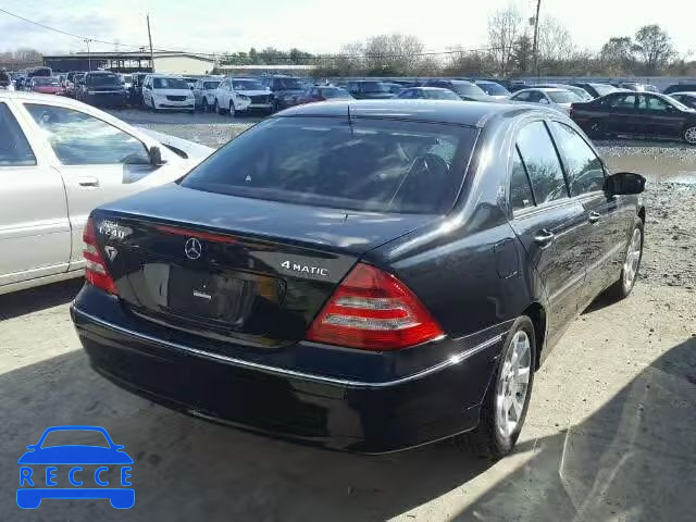 2005 MERCEDES-BENZ C 240 4MAT WDBRF81J15F647859 зображення 3